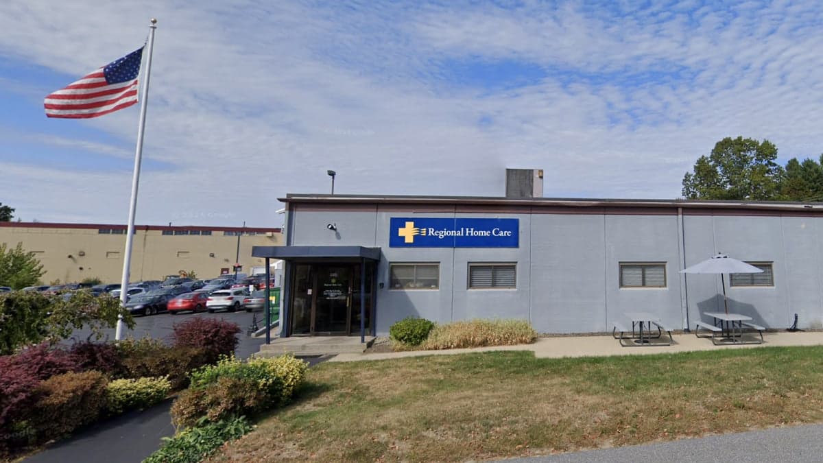 The Regional Home Care office at 125 Tolman Avenue, Leominster, MA 01453